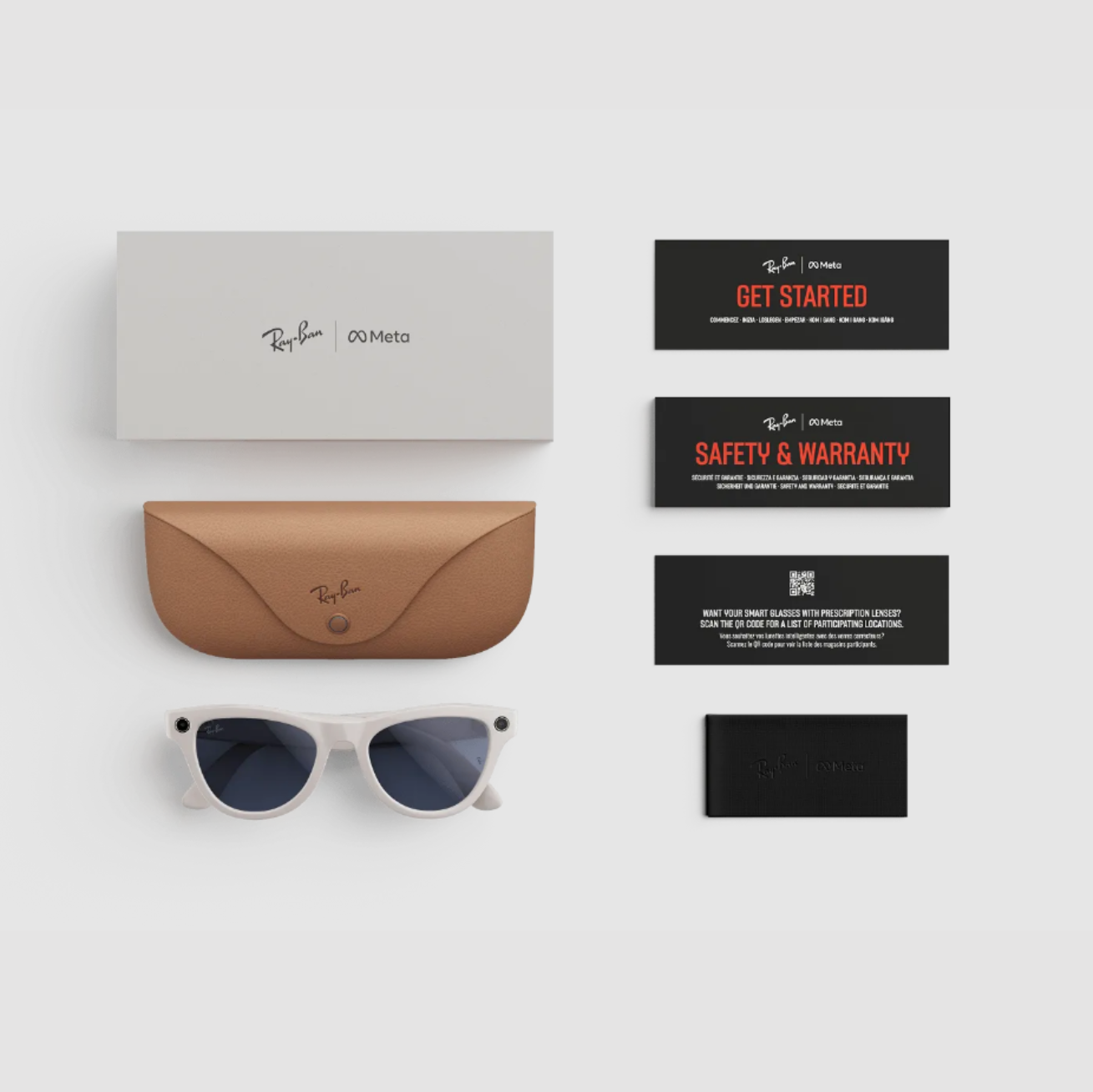 Ray-Ban Meta Skyler - Chalky grey (Transitions Sapphire)