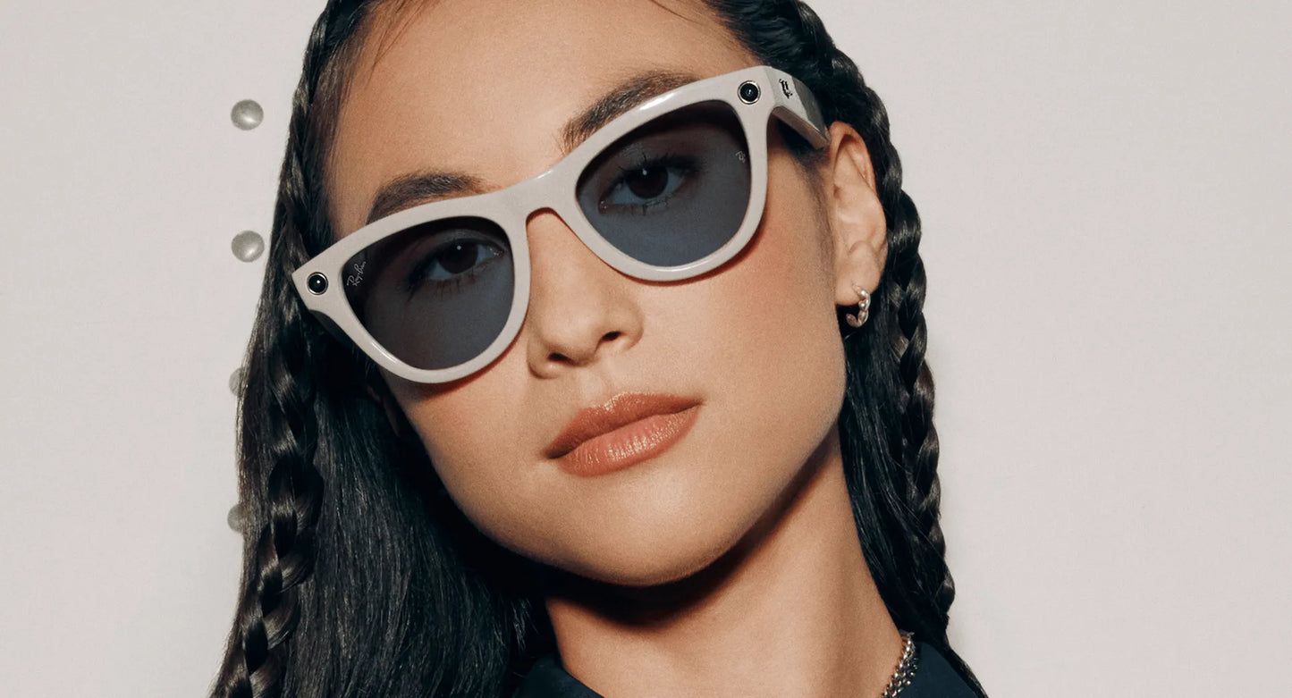 Ray-Ban Meta Skyler - Chalky grey (Transitions Sapphire)