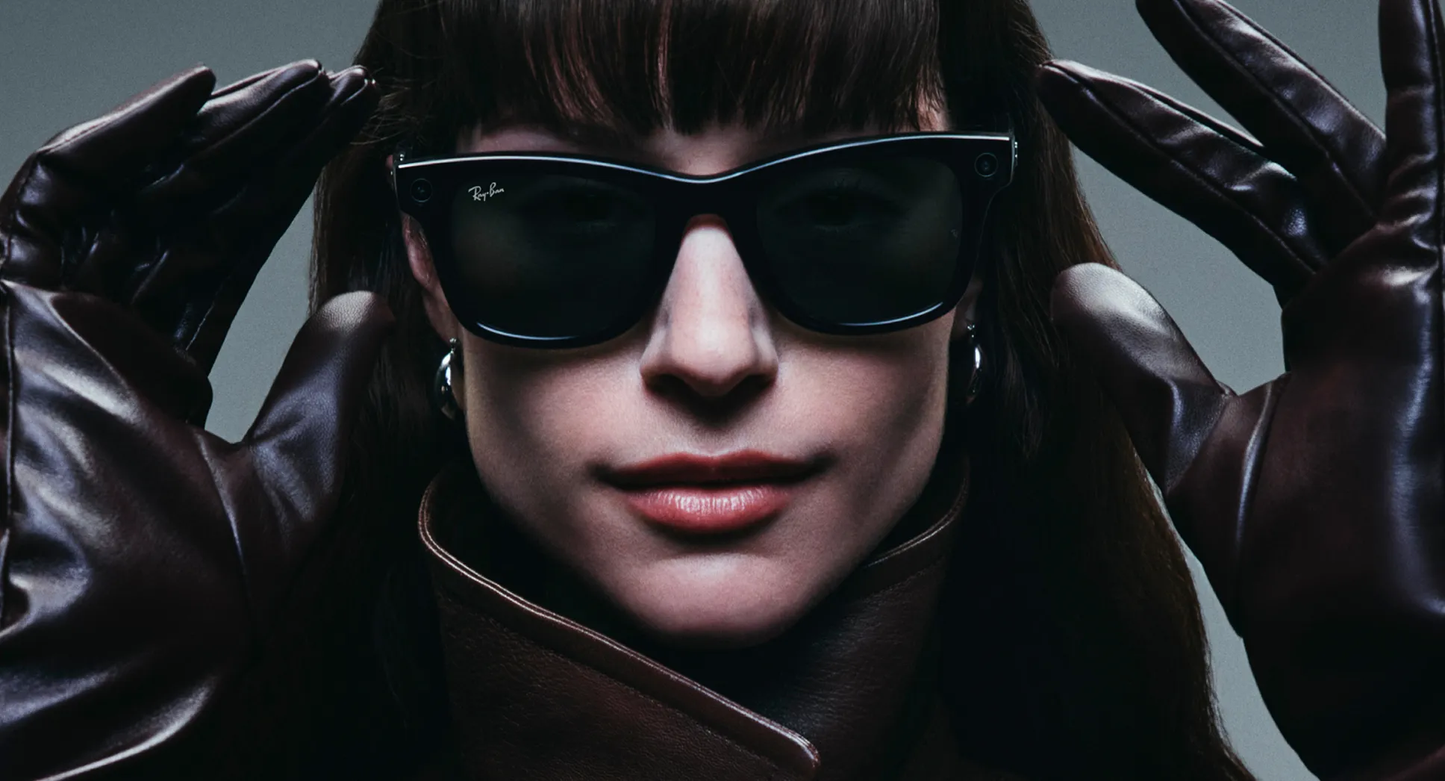 Ray-Ban Meta Wayfarer 53mm (Gen 2) - Shiny Black (G-15 Green)