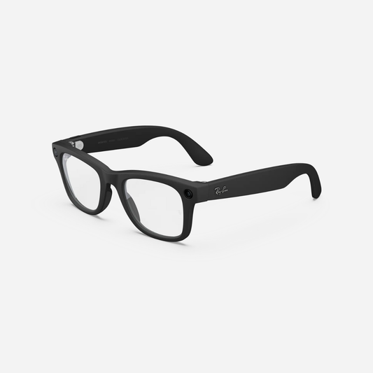 Ray-Ban Meta Wayfarer 53mm (Gen 2) - Matte Black (Clear)