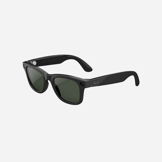 Ray-Ban Meta Wayfarer 53mm (Gen 2) - Shiny Black (Graphite Green Transitions®)