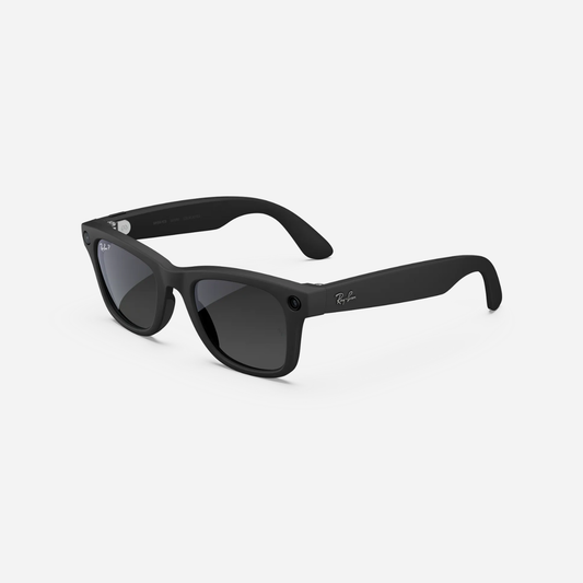 Ray-Ban Meta Wayfarer 53mm (Gen 2) - Matte Black (Gradient Graphite Polarised)