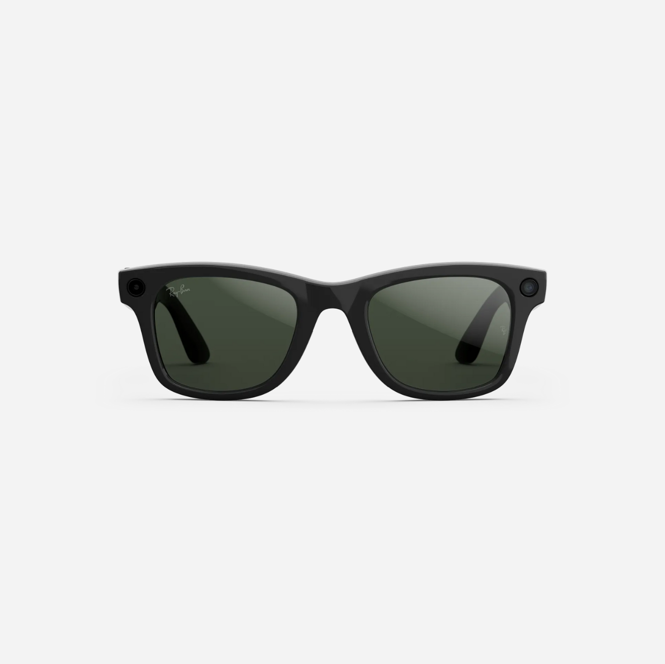 Ray-Ban Meta Wayfarer 50mm (Gen 2) - Shiny Black (Graphite Green Transitions®)