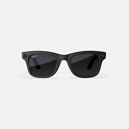 Ray-Ban Meta Wayfarer 53mm (Gen 2) - Matte Black (Gradient Graphite Polarised)