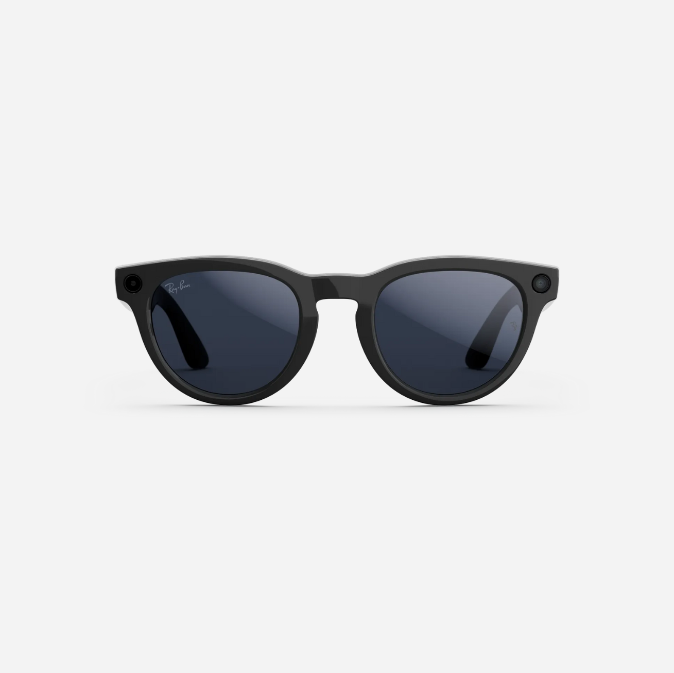 Ray-Ban Meta Low Fit Headliner (Gen 2) - Shiny Black (Sapphire Transitions®)