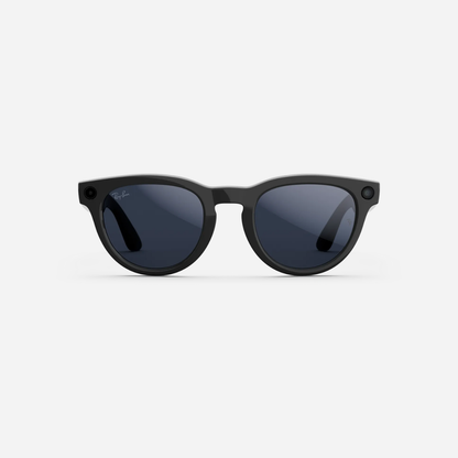 Ray-Ban Meta Low Fit Headliner (Gen 2) - Shiny Black (Sapphire Transitions®)