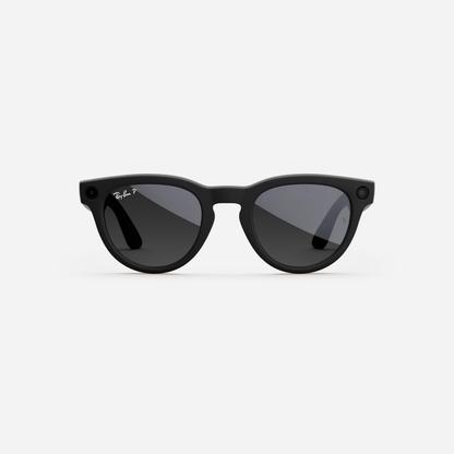 Ray-Ban Meta High Fit Headliner (Gen 2) - Matte Black (Gradient Graphite Polarised)