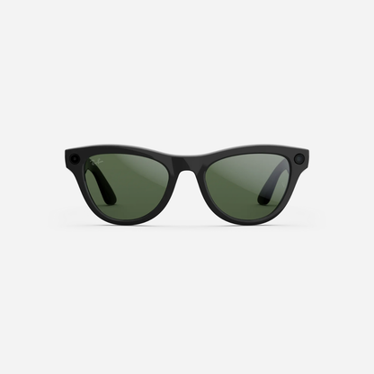 Ray-Ban Meta Skyler 52mm (Gen 2) - Shiny Black (Graphite Green Transitions®)
