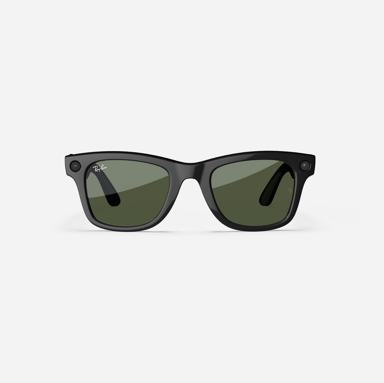 Ray-Ban Meta Wayfarer 50mm (Gen 2) - Shiny Black (G-15 Green)