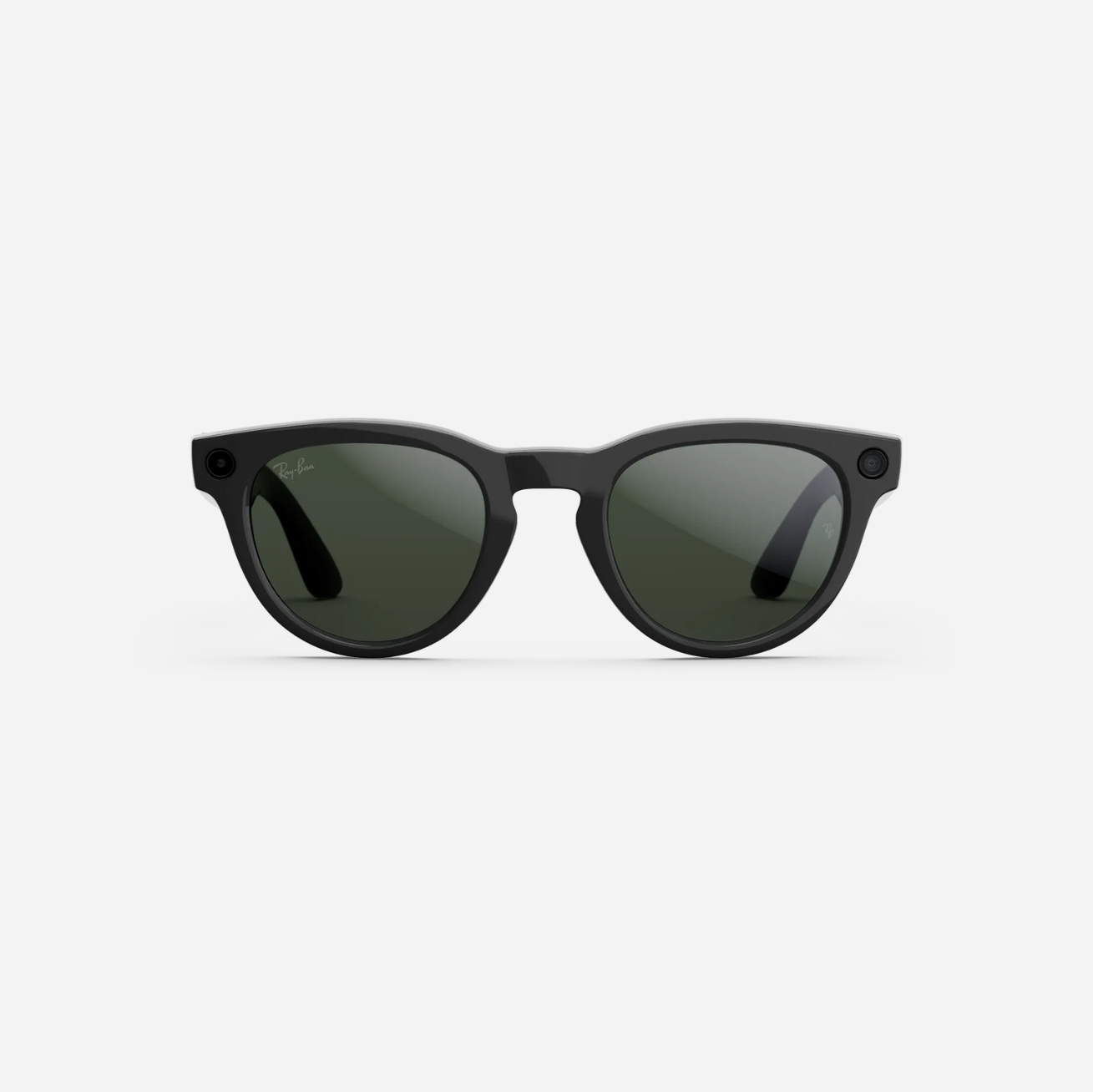 Ray-Ban Meta High Fit Headliner (Gen 2) - Shiny Black (Graphite Green Transitions®)