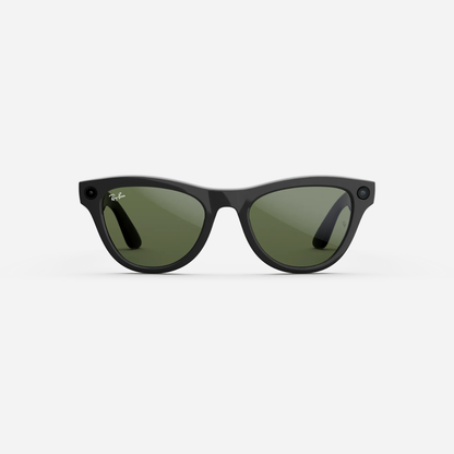 Ray-Ban Meta Skyler 52mm (Gen 2) - Shiny Black (G-15 Green)
