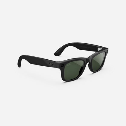 Ray-Ban Meta Wayfarer 50mm (Gen 2) - Shiny Black (Graphite Green Transitions®)