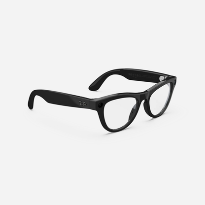 Ray-Ban Meta Skyler 52mm (Gen 2) - Shiny Black (Clear)