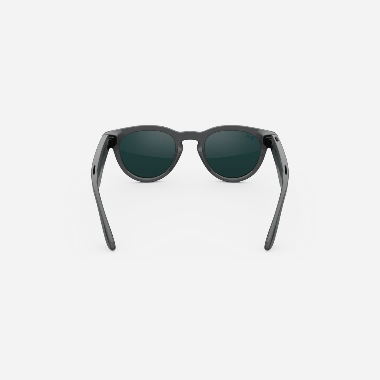 Ray-Ban Meta High Fit Headliner (Gen 2) - Shiny Asteroid Grey (Emerald Transitions®)