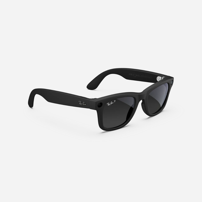 Ray-Ban Meta Wayfarer 53mm (Gen 2) - Matte Black (Gradient Graphite Polarised)
