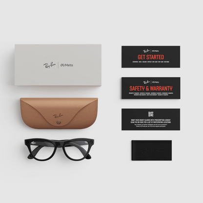 Ray-Ban Meta Skyler - Shiny Black (Clear)