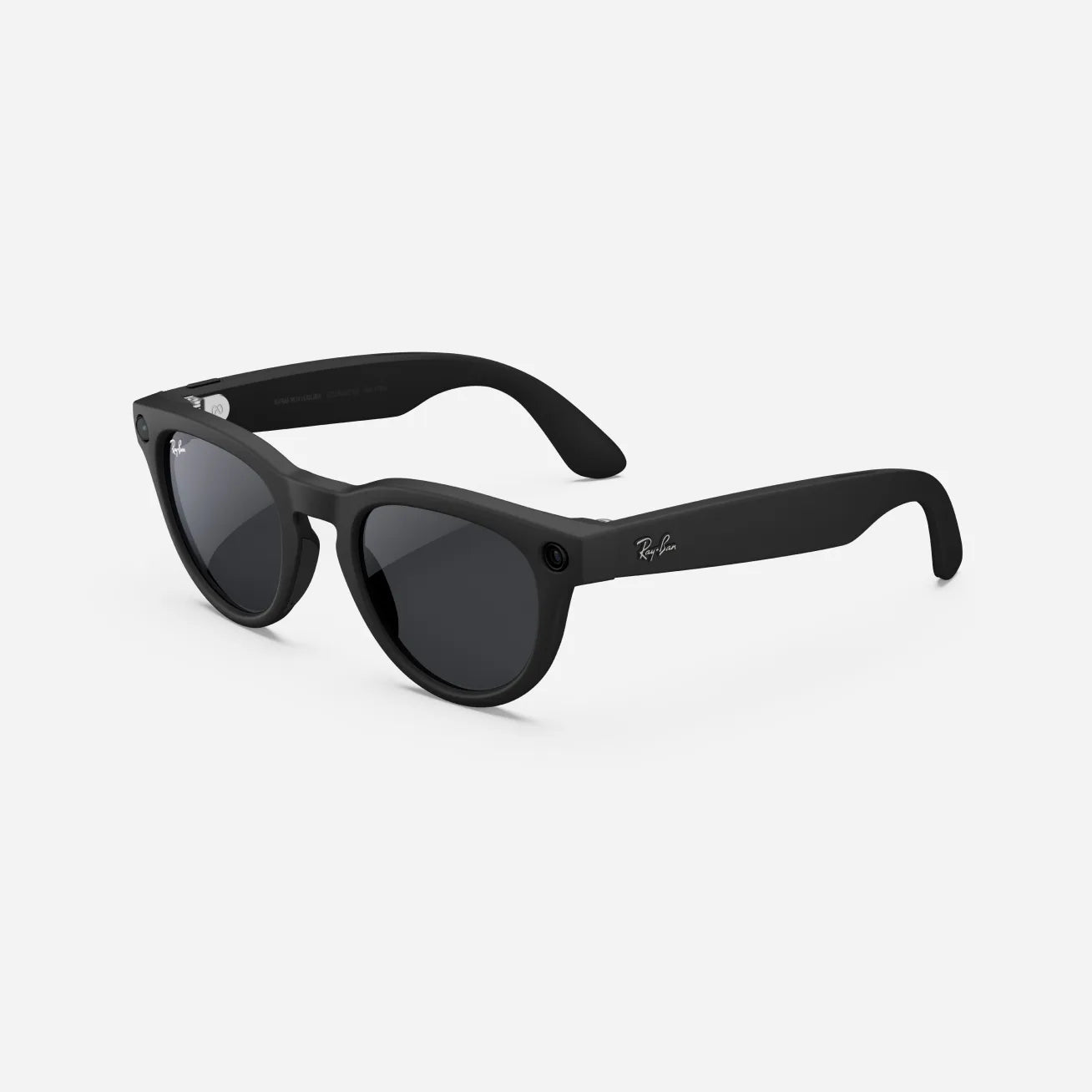 Ray-Ban Meta High Fit Headliner - Matte Black (Grey Transitions)