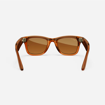 Ray-Ban Meta Wayfarer 50mm - Caramel (Brown Polarised)