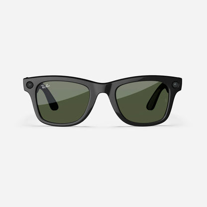 Ray-Ban Meta Wayfarer 53mm - Shiny Black (G15 Tint)