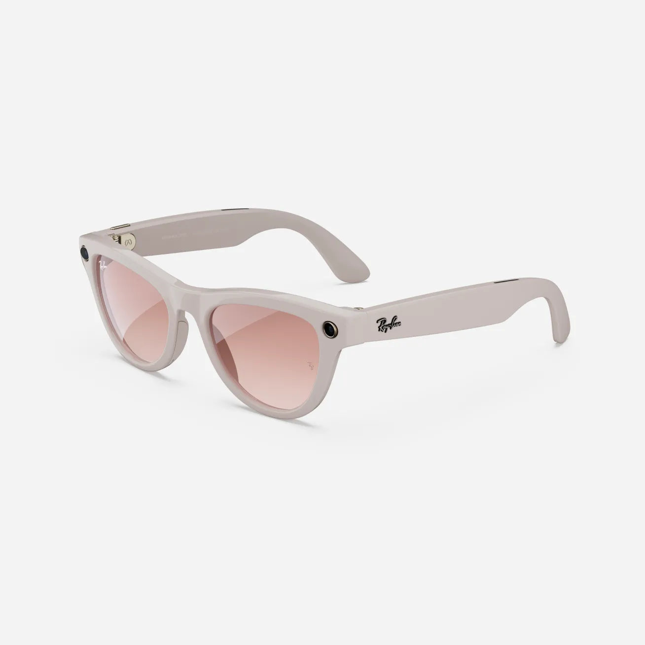 Ray-Ban Meta Skyler - Chalky grey (Cinnamon Pink Tint)