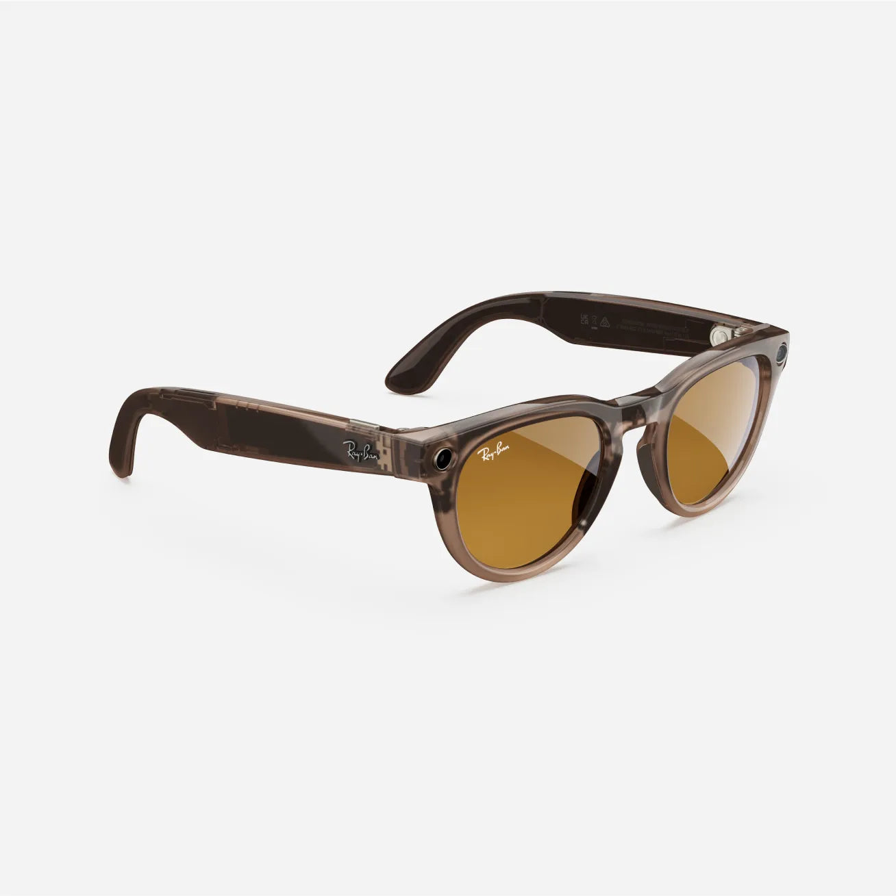 Ray-Ban Meta High Fit Headliner - Warm Stone (Saffron Yellow Transitions)