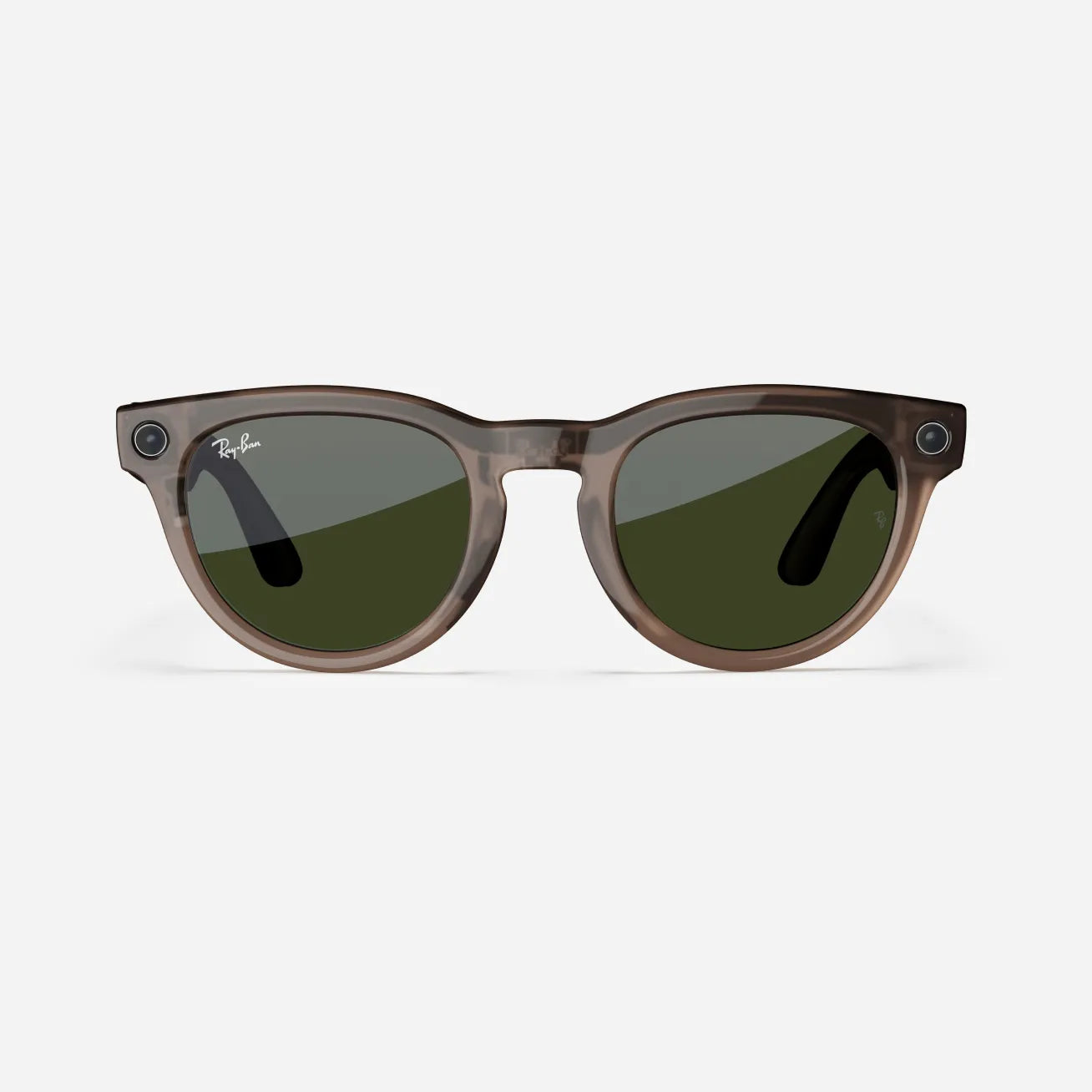 Ray-Ban Meta Low Fit Headliner - Warm Stone (Green Transitions)