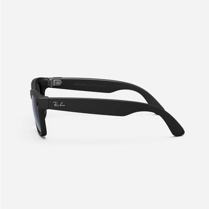 Ray-Ban Meta Wayfarer 50mm - Matte Black (Graduated Grey Polarised)