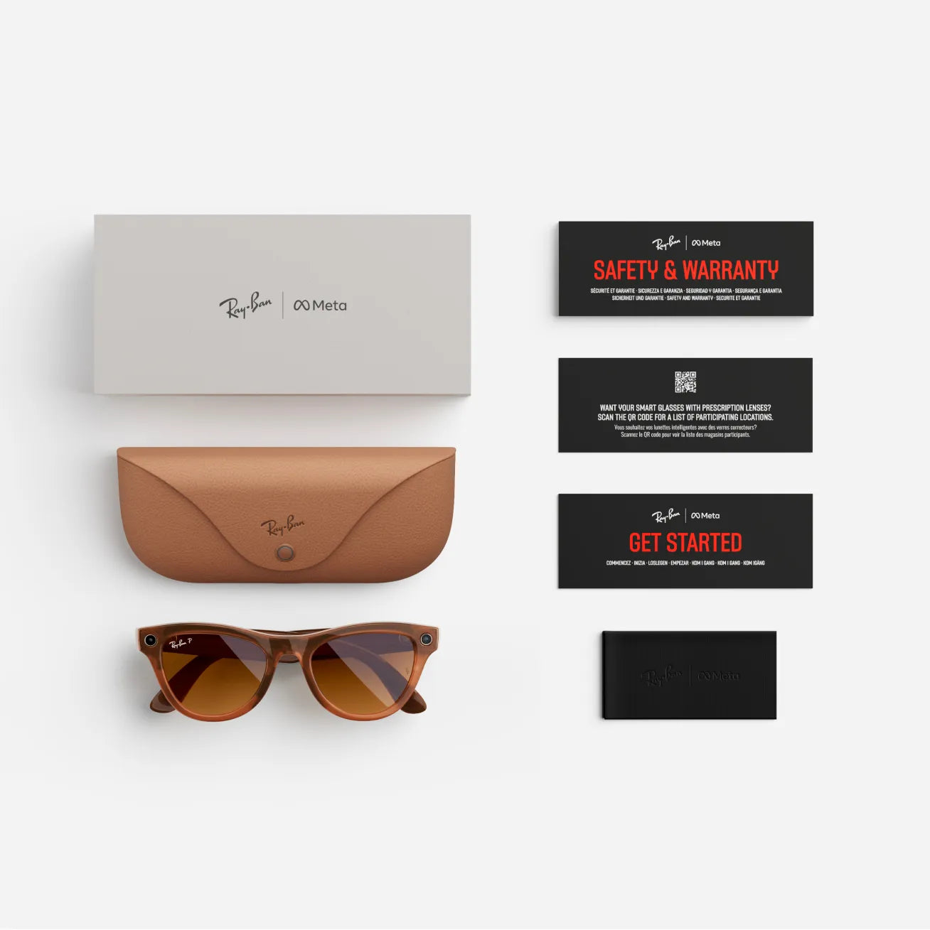 Ray-Ban Meta Skyler - Caramel (Brown Polarised)