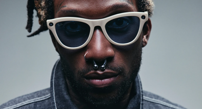 Ray-Ban Meta Skyler 52mm (Gen 2) - Shiny Chalky Gray (Sapphire Transitions®)